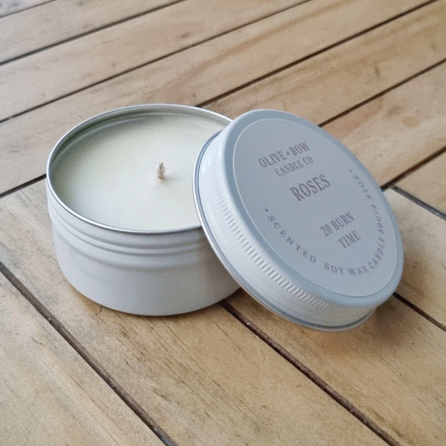 Roses Soy wax Candle 80g