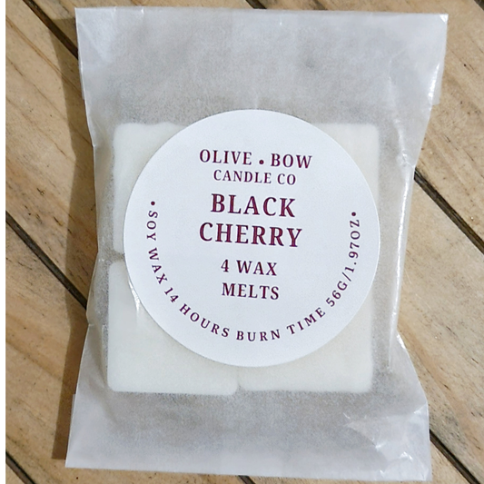 black cherry Soy Wax Melts 4 pack