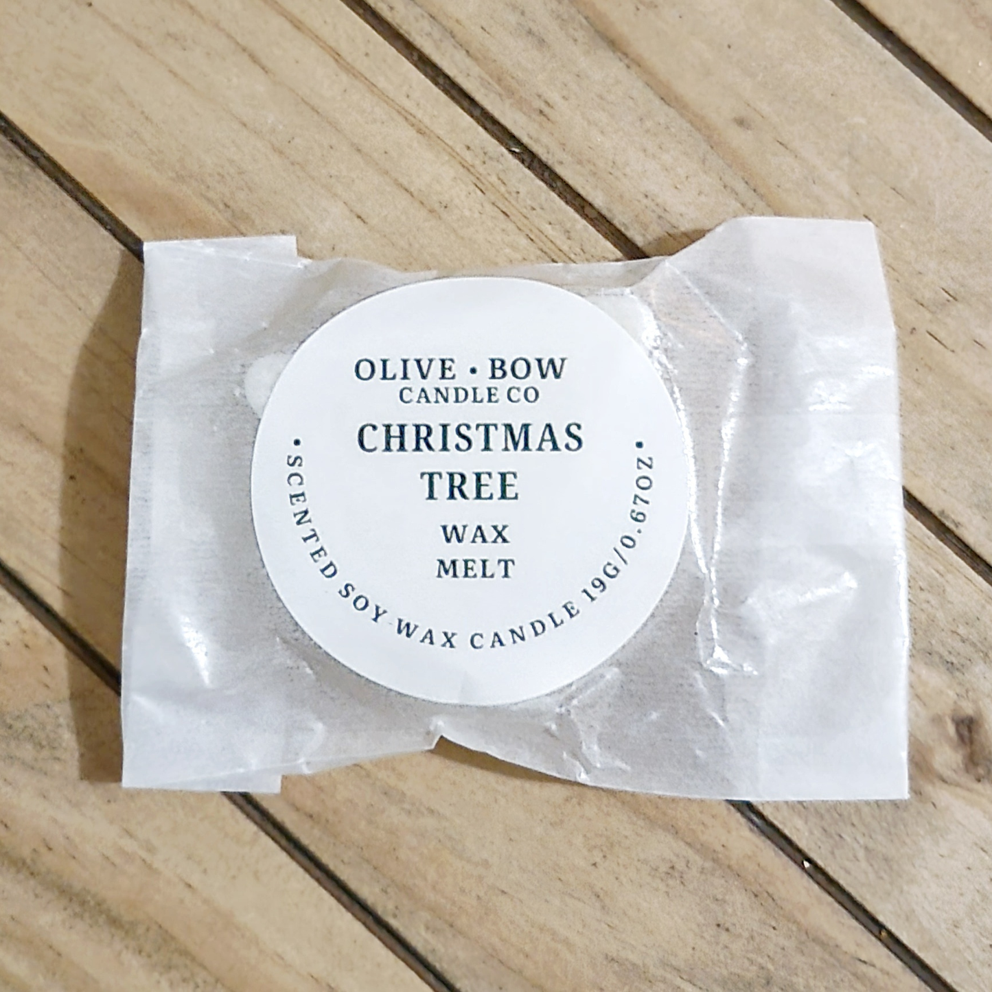 Christmas Tree Soy Wax Melt 1 pack