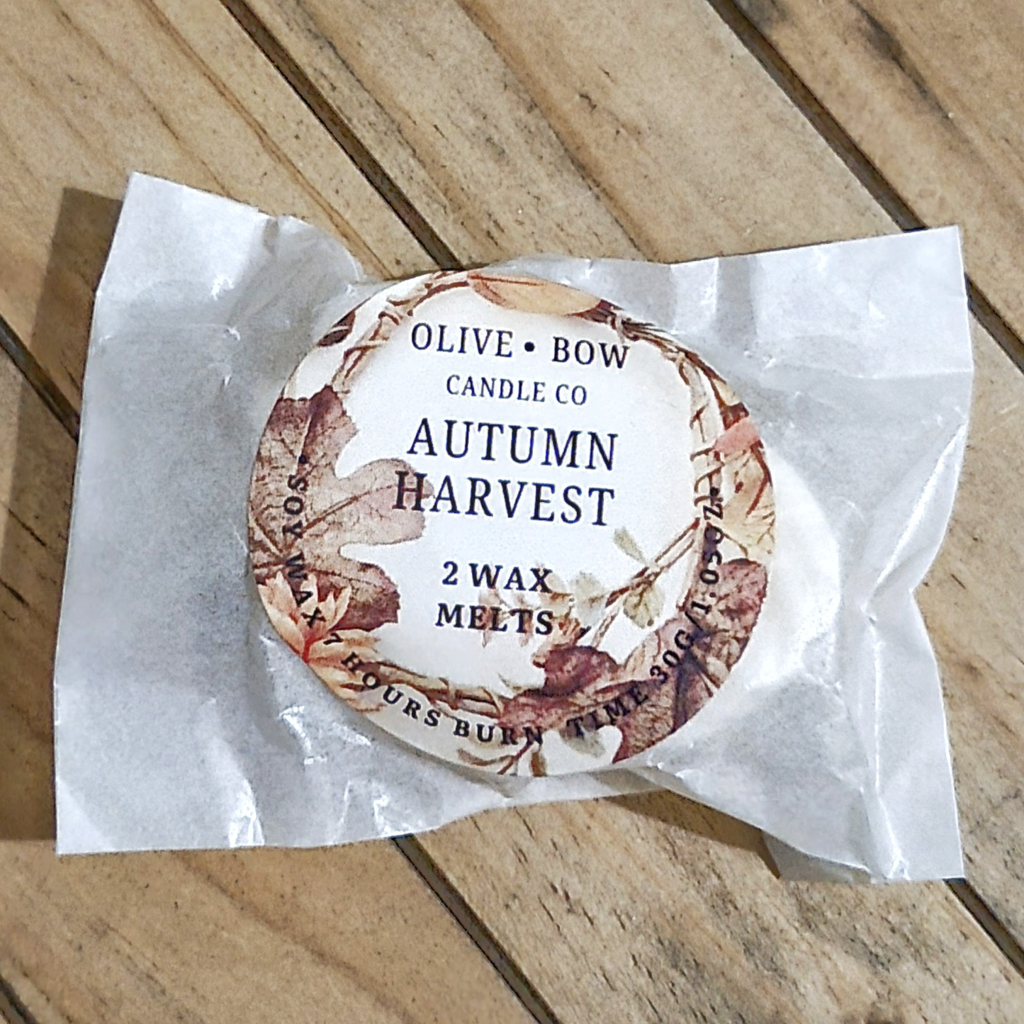 Autumn Harvest Soy Wax Melts 2 pack