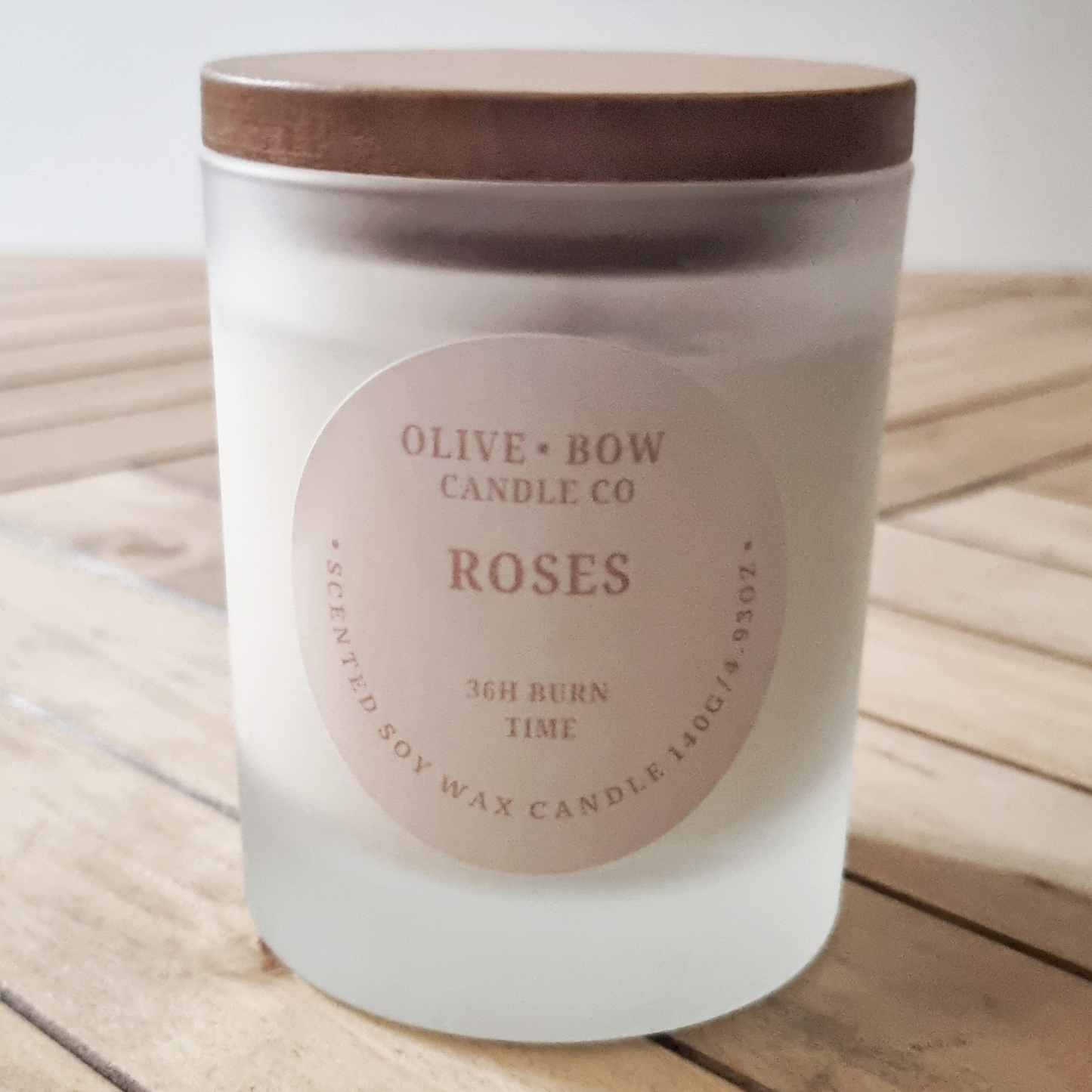 Roses Soy wax  Candle 140g