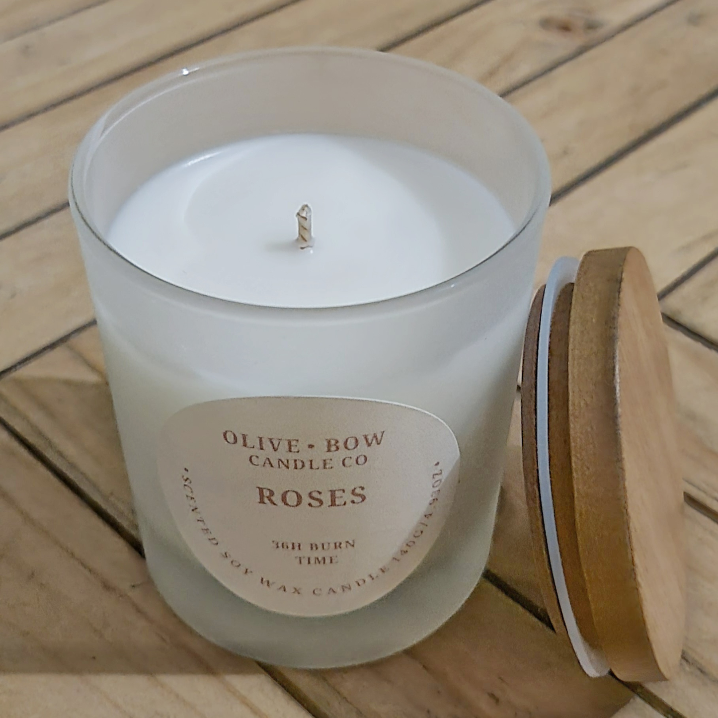 Roses Soy wax  Candle 140g