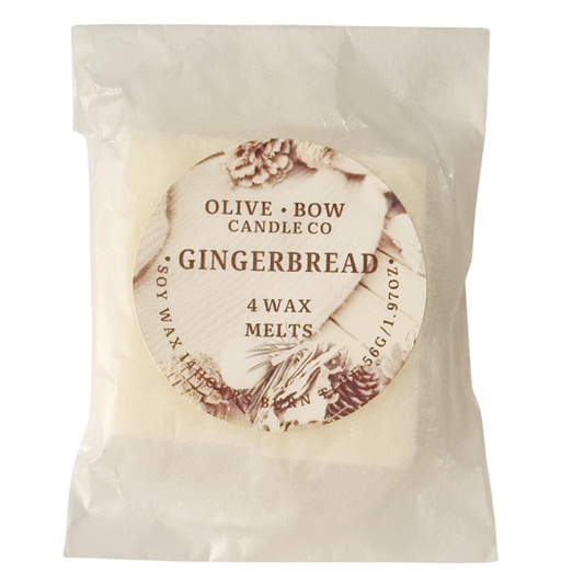Gingerbread Soy Wax Melts 4 pack