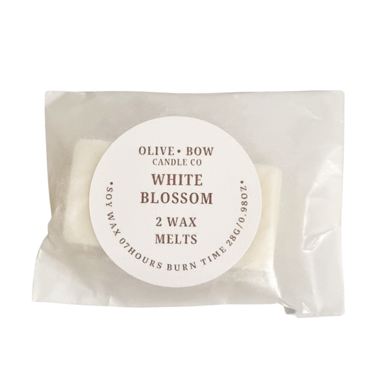 White blossom Soy Wax Melts 2 pack