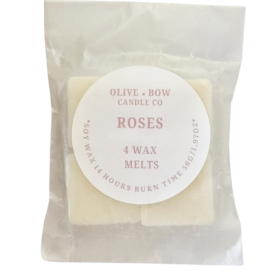 Roses Soy Wax Melts 4 pack