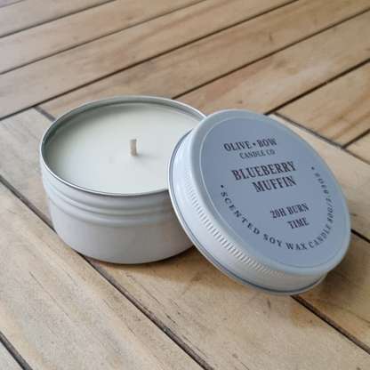Blueberry Muffin Soy Candle 80g