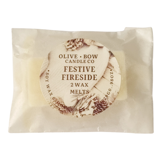 Festive Fireside Soy Wax Melts 2 pack