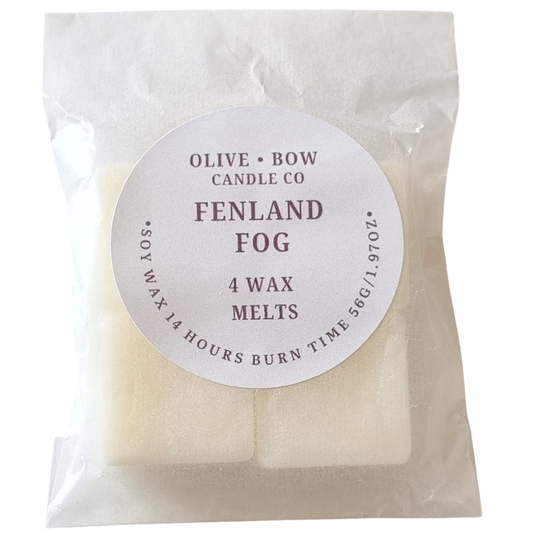 fenland fog  Soy Wax Melts pack of 4