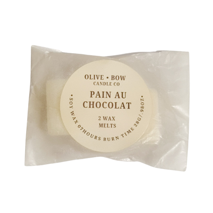 Pain Au Chocolat Soy Wax Melts 2 pack