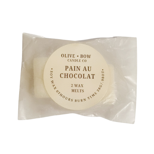 Pain Au Chocolat Soy Wax Melts 2 pack