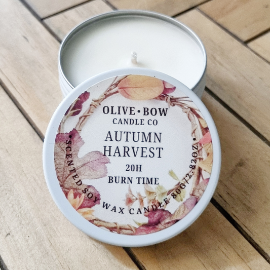 Autumn Harvest Soy wax  Candle 80g