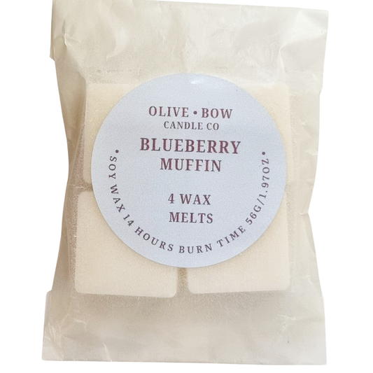 Blueberry Muffin Soy Wax Melts 4 pack