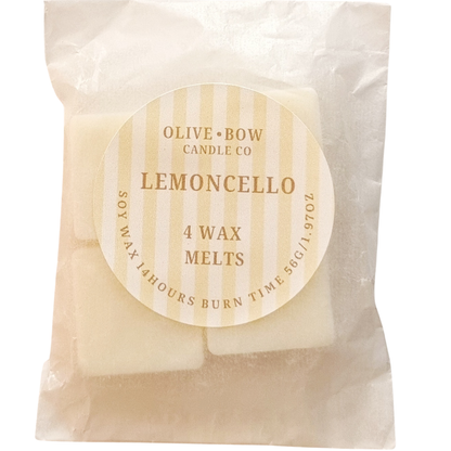 Lemoncello Soy Wax Melts 4 pack